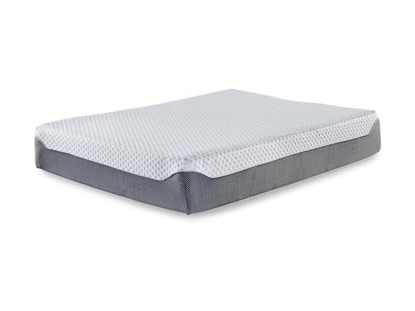 Signature Design King 12" Plush King Gel Foam Mattress