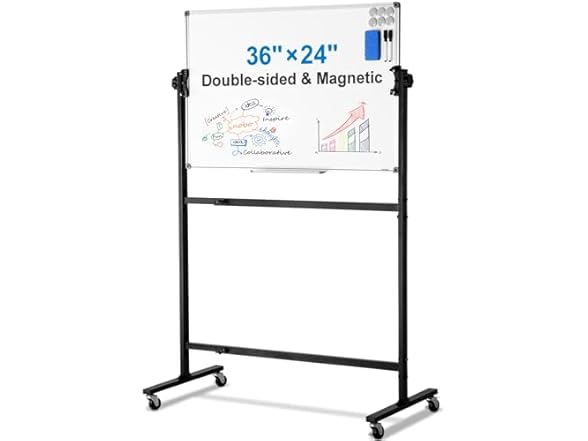 VEVOR Rolling Magnetic Whiteboard