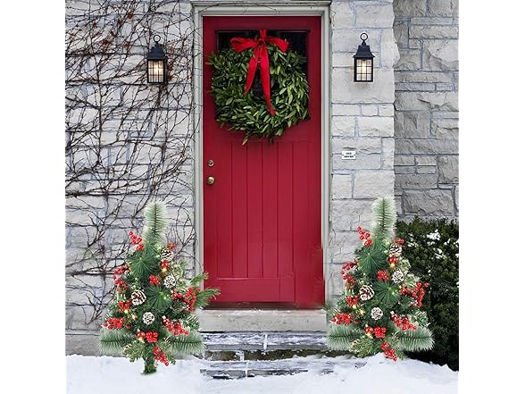 Generic 2PK-Outdoor Christmas Planter