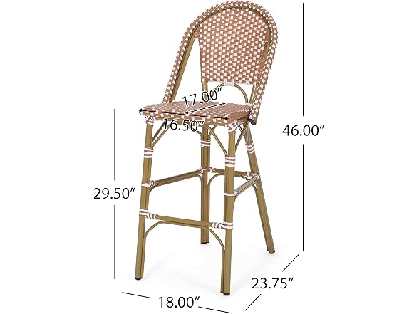 Christopher Knight Outdoor Bistro Barstools