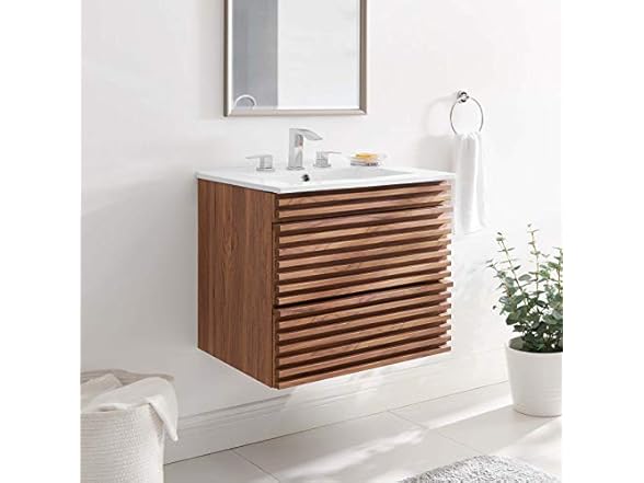 Modway Render 24" Wall-Mount Bathroom