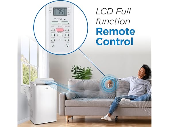 BLACK+DECKER Smart Portable Air Conditioner