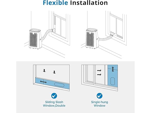 GAOMON 14000 BTU Portable Air Conditioner, 4-In