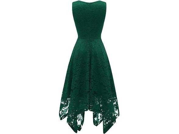 Meetjen Women (XL) Wedding Formal Fancy Knee Dress