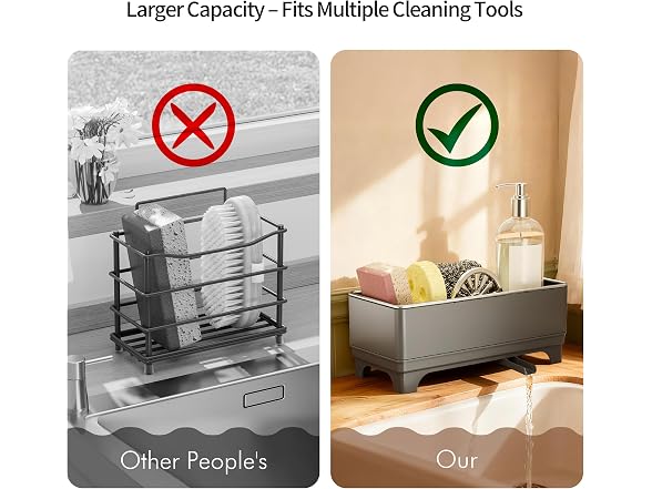 Sponge Holder for Kitchen Sink