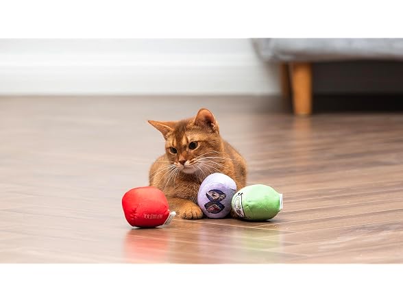 BEETLEJUICE Beetlejuice Catnip Jingle Balls Cat Toy