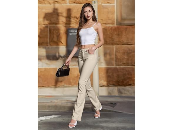 Hybrid & Company Women (L) Bootcut P44879bl Pants