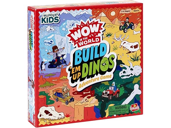 Wow in The World Build 'Em Up Dinos Adventure Game
