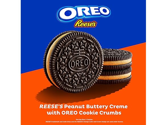 1PK OREO REESE'S Peanut Buttery Creme Chocolate