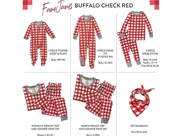 HonestBaby Family Holiday Pajamas