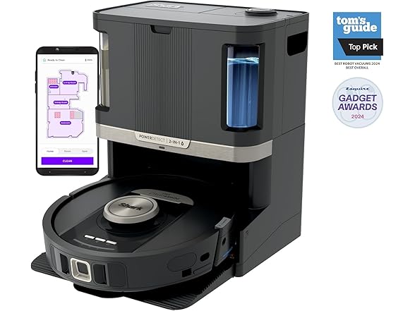 Shark RV2820ZEUS SHARK POWER DETECT 2IN1 ROBOT VACUUM AND M