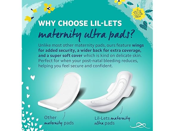 Lil-Lets Maternity Ultra Thin Pads