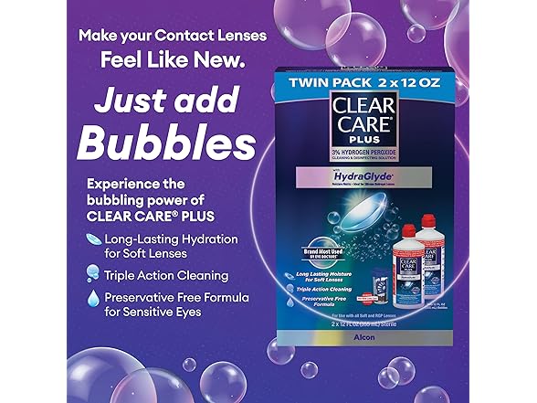 Clear Care Plus Solution 12oz (1pk)