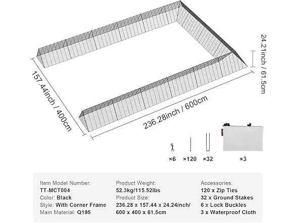 VEVOR Chicken Tunnels