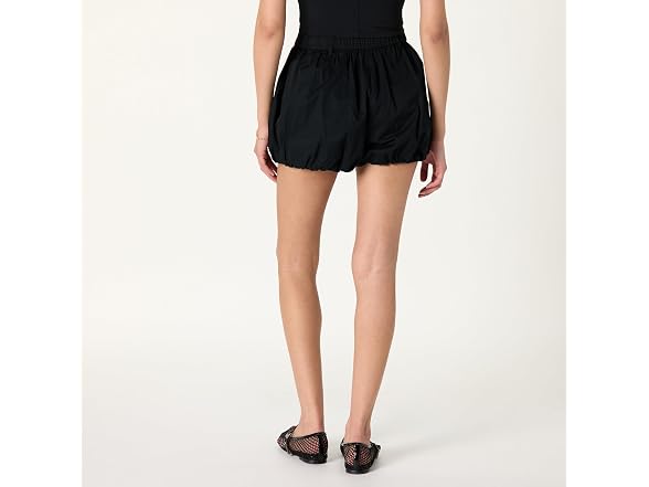 The Drop Women (XXL) Lola Cotton Mini Short Black