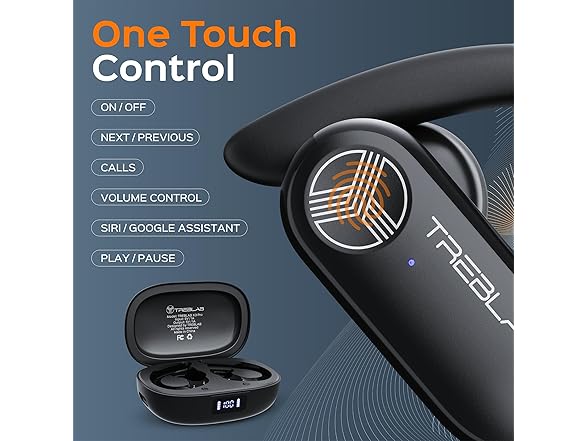 (NEW) TREBLAB X3 Pro Earhook Wireless Earbuds