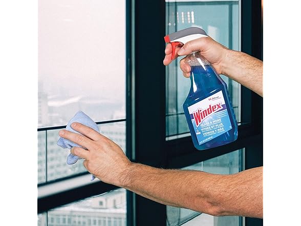 SC Johnson Windex Windex Glass Cleaner, 32 oz, Blue, Pack of 1