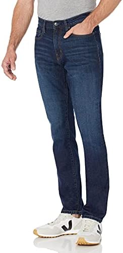 Amazon Essentials Men's Athletic-Fit Stretch Jeans - Indigo Wash, 33W x 32L