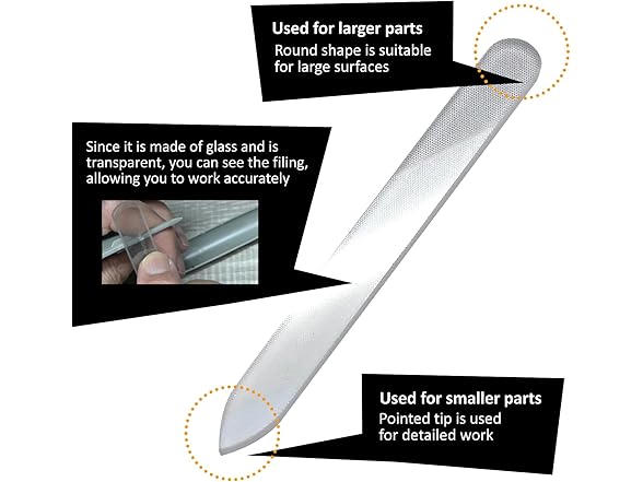 Sachi 3-Set Glass File with Storage Case
