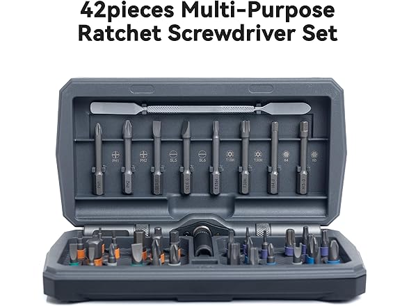 ANVANNA 42 in 1 Magnetic Screwdriver Set