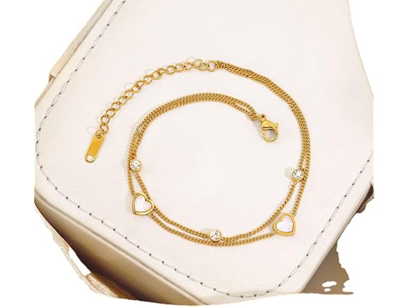 UHNIK Gold Plated Anklets