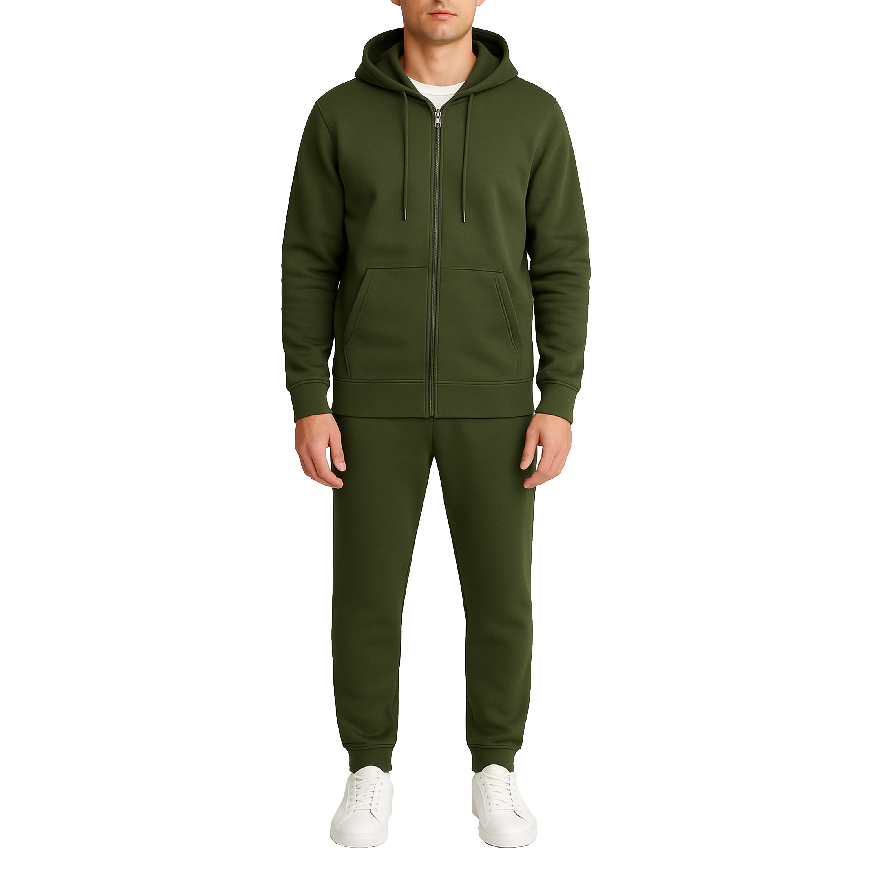 Mens Fleece-Lined Hoodie & Jogger Sets - Gallery 33