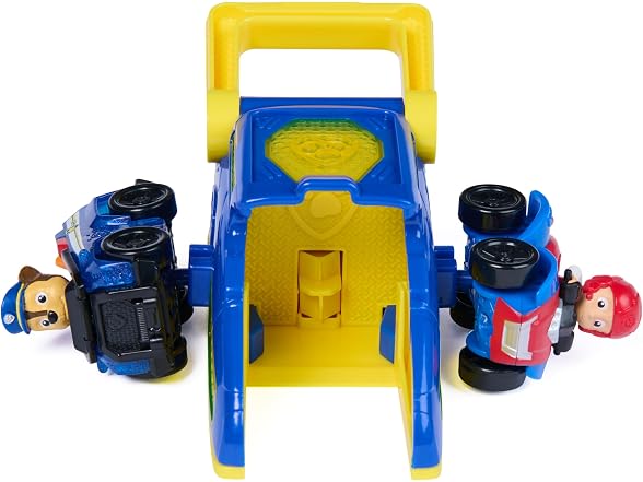 PAW Patrol Chase Pup Squad Launchers with Ryder Vehicle 2-Pack Toy Vehicles