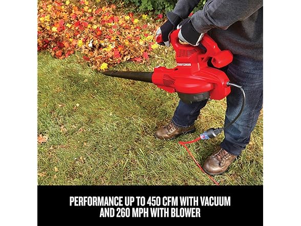 CRAFTSMAN 3-in-1 Leaf Blower, Vacuum and Mulcher