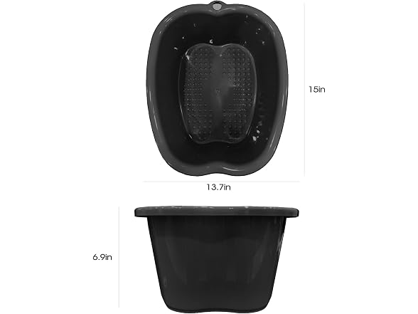 Extra Large Foot Bath Soak Tub 2 Pack – Durable