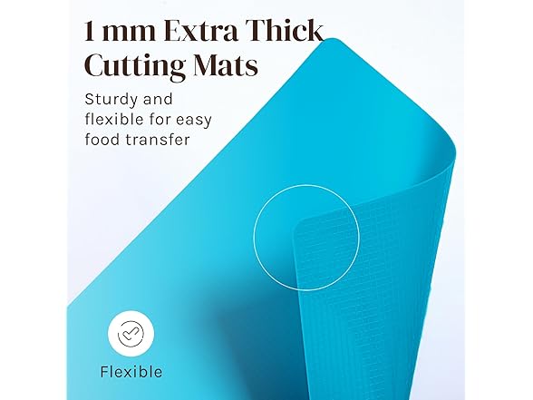 Flexible Cutting Boards 4pc Set