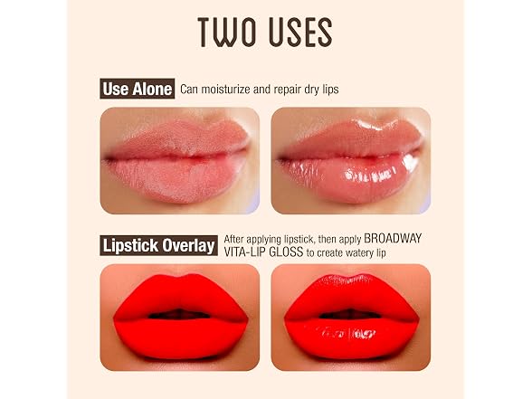 Ruby Kisses Broadway Vita Lip Clear Lip Gloss