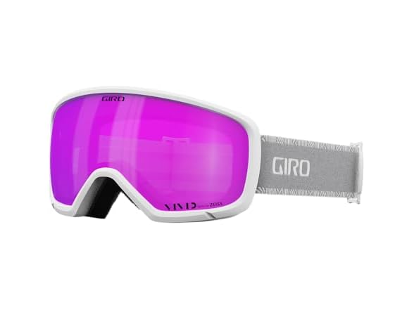 White/Grey Chute Strap with VIVID Pink Lens