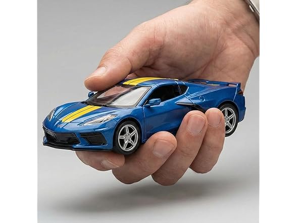 5" Die-Cast Pull Back 2021 Corvette  12 Count