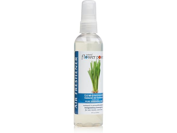 Natural Flower Power Lemongrass Spray 4 oz