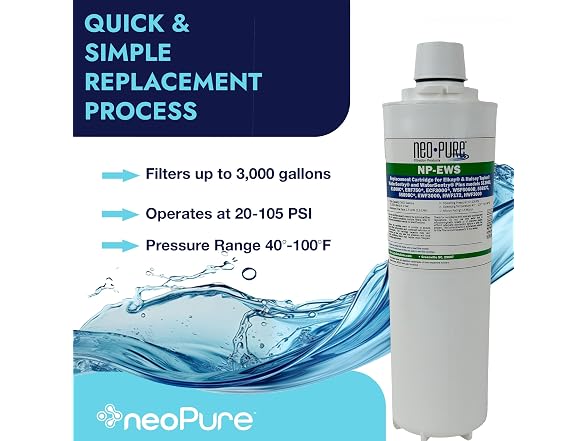 Neo-Pure WaterSentry 51299C and 51300C Filter Cartridge
