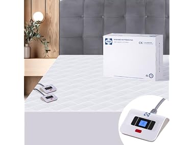 $32.99, Was $78.99, 58% Off! Sealy Heated Mattress Pad Dual Control with 10 Heat Settings dealfomo