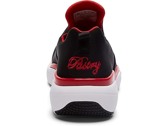 Pastry Phoenix Sneaker Black/Red Adult, Size 8