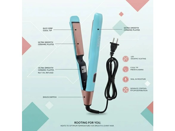 Hair Straightener & Curling Iron