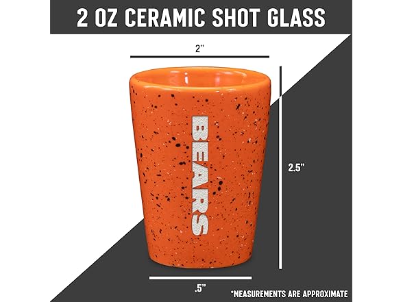 Chicago Bears Shot Glass