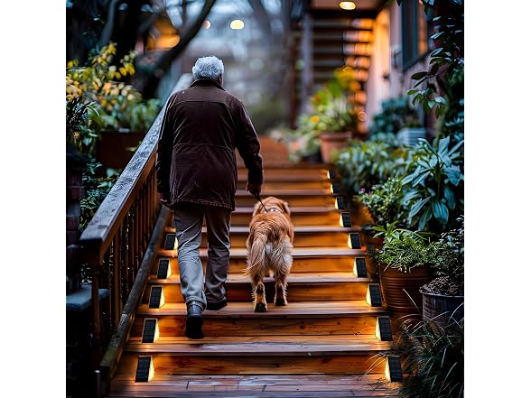 Solar Step Lights, Stair Lights Outdoor