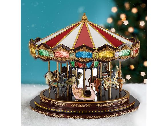 Mr. Christmas Marquee Deluxe Musical Carousel - Gallery 6