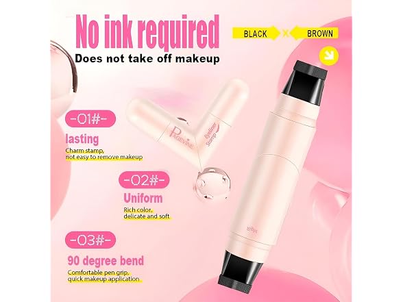 PAGE VINE Winged Eyeliner Stamp Pen
