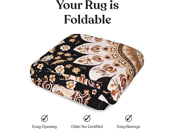 Superior 2'7"x6' Classic Floral Medallion Indoor Area Rug