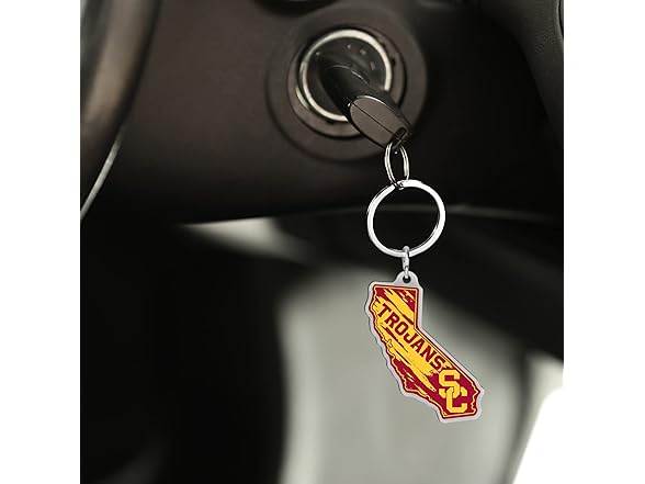 Philadelphia Eagles State Shape Keychain