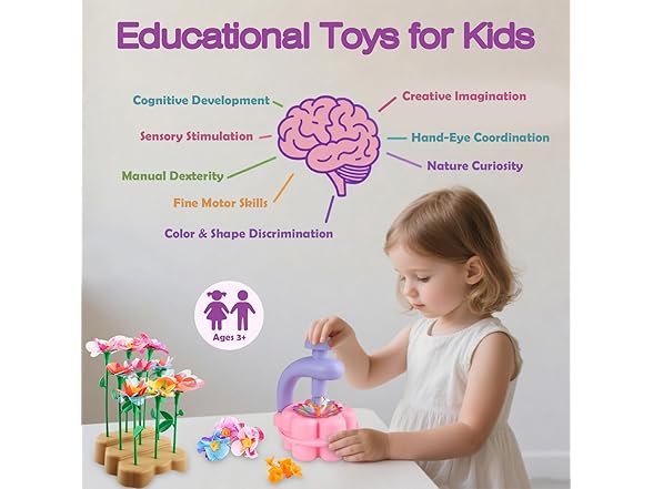 INKZOO Flower Bouquets Toys