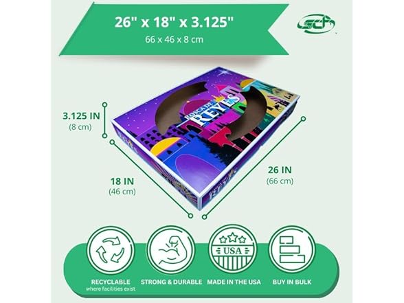 Rosca de Reyes Box 26x18x3 25pk