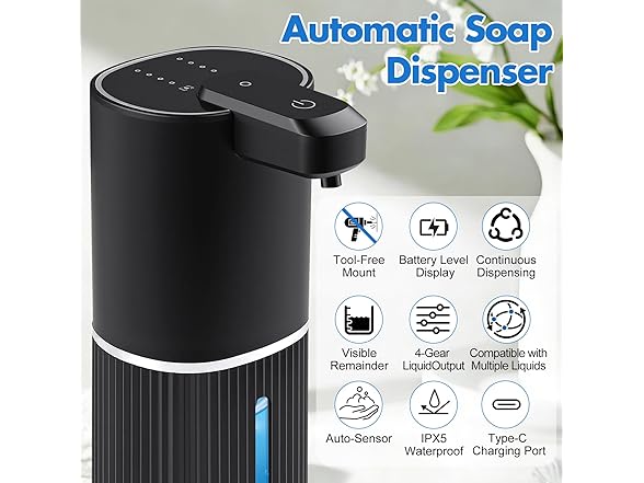 Rudnia Automatic Soap Dispenser