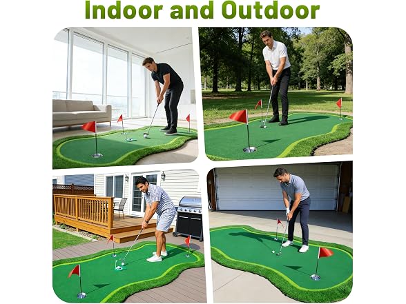 Bearwill Golf Putting Green,5ft x 10ft - Gallery 8