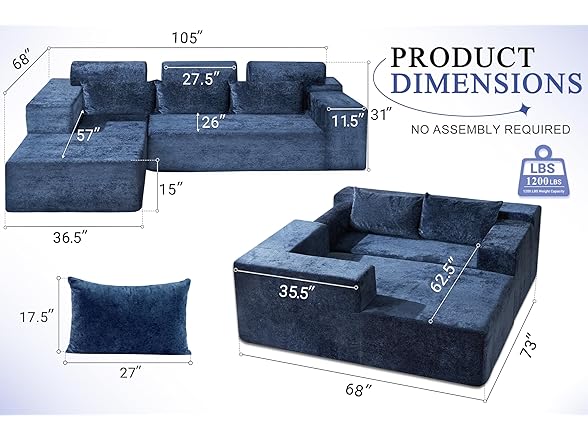 HABUTWAY 092 JZR Couch