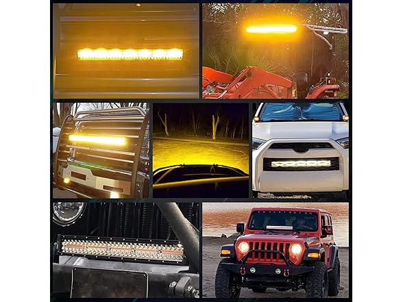 SLARY 52 Inch 300W Curved LED Light Bar